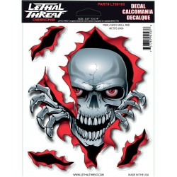 AUTOCOLLANT LETHAL PEEK-A-BOO SKULL