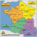 Carte IGN GPS Globe 1/4 France sud-est 1/25000e