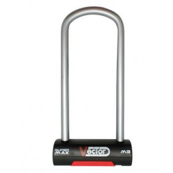 Antivol moto U homologué VECTOR Super MAX M3 108x270mm