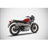 Ligne pot D'Echappement Zard  AMERICAN FLAT TRACK ROYAL ENFIELD Continental GT 650 2019-2022 1