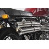 Ligne pot D'Echappement Zard  AMERICAN FLAT TRACK ROYAL ENFIELD Continental GT 650 2019-2022 2