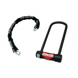 Antivols moto en U + chaine SRA