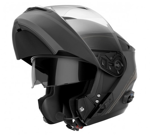 Casque moto scooter modulable SENA Outrush r Bluetooth casque avec systeme  de comunication intégré