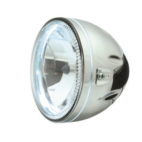 Optique de phare moto H4 146mm