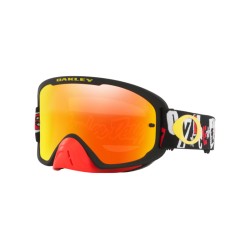 Masque OAKLEY O-Frame 2.0 Pro MX - Anarchy Black Red écran Fire Iridium
