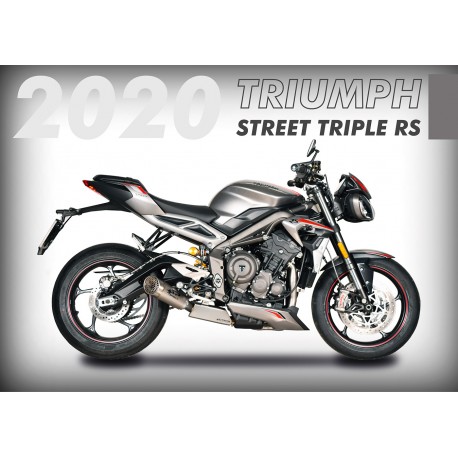 Echappement SPARK GRID-O TRIUMPH 765 STREET TRIPLE 2017-2022