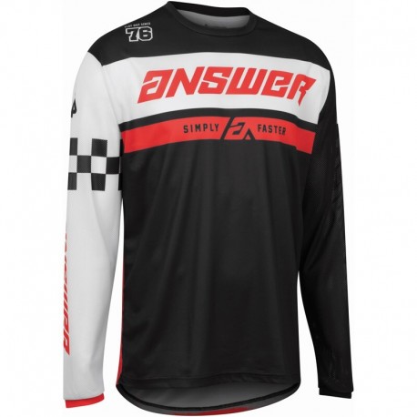 Maillot motocross ANSWER ELITE REDZONE