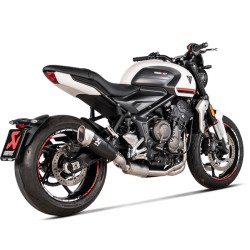 Ligne complete d'Echappement AKRAPOVIC RACING LINE TRIUMPH 660 TRIDENT 2021-2024