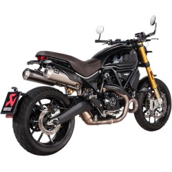 Echappement AKRAPOVIC DUCATI 1100 SCRAMBLER 2021-2024