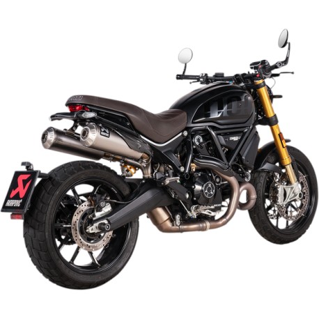 Echappement AKRAPOVIC DUCATI 1100 SCRAMBLER 