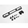Kit d’adaptation pour porte-bagages SW MOTECH ADVENTURE-RACK. Pour Shad 2 0