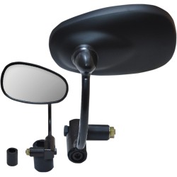 Retroviseur moto universel pour embouts de guidon
