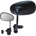 Retroviseur moto universel pour embouts de guidon