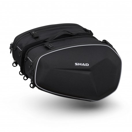 Sacoches cavalières moto extensibles SHAD E48