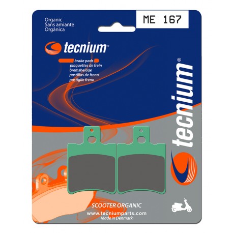 Plaquettes de frein TECNIUM ME167 Organique