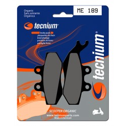 Plaquettes de frein Scooter organique TECNIUM ME189