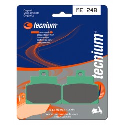 Plaquettes de frein Scooter organique TECNIUM ME248