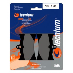 Plaquettes de frein route organique Tecnium MA101