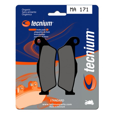 Plaquettes de frein Route organique TECNIUM MA171