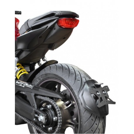 Support plaque déporté avec garde boue TOP BLOCK HONDA CBR650R CB650R NEO SPORTS CAFE 2021-2022