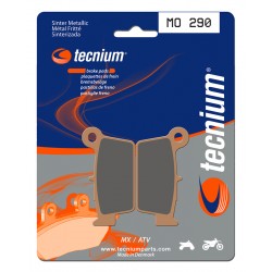 Plaquettes de frein MX / Quad métal fritté TECNIUM MO290