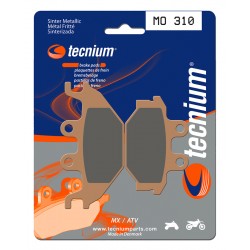 Plaquettes de frein métal fritté MX / Quad TECNIUM MO310