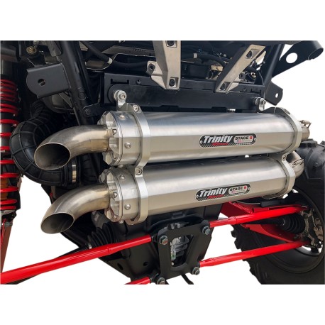 Echappement quad TRINITY RACING stage 5 POLARIS RZR RS1 1000 4X4 2018-2022