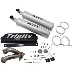 Echappement quad TRINITY RACING stage 5 POLARIS RZR XP 1000 TURBO 4X4 2020-2024
