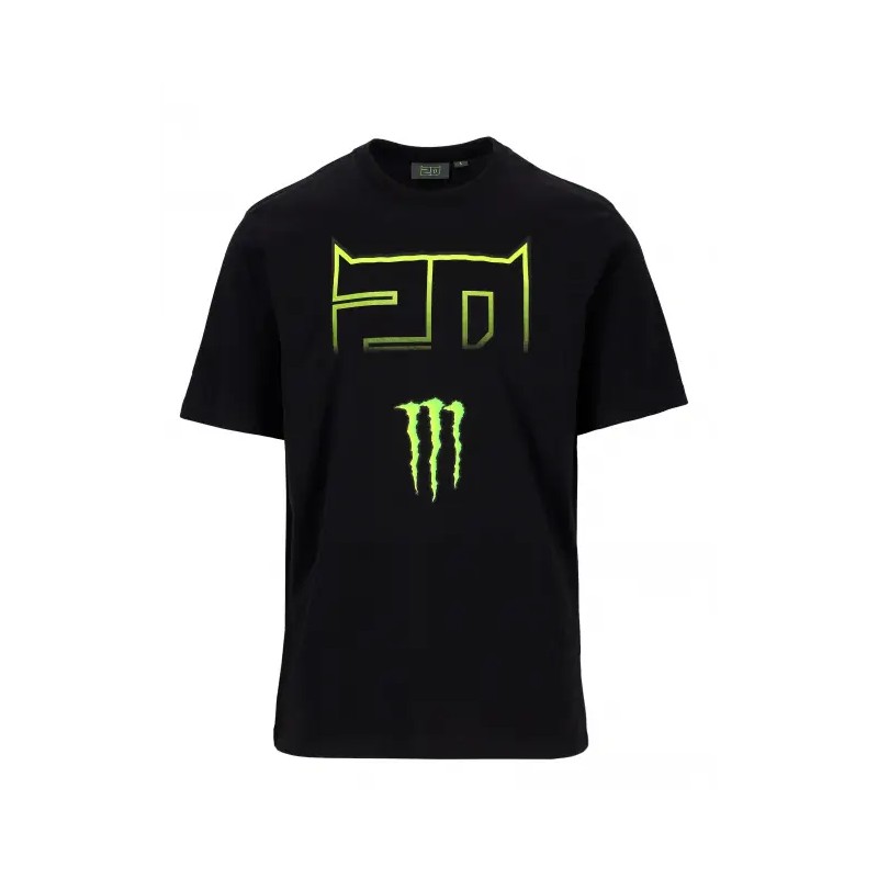 Tee shirt FABIO QUARTARARO Monster Energy Dual Collection idée cadeaux  motard MOTO GP au meilleur prix equip'moto