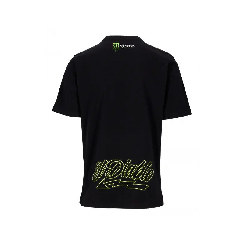 Tee shirt FABIO QUARTARARO Monster Energy Dual Collection idée cadeaux  motard MOTO GP au meilleur prix equip'moto