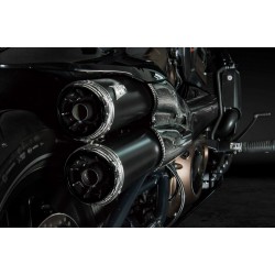 Silencieux d'Echappement Zard Top Gun Harley Davidson 1250 Sportster S 2021-2026