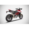 Echappement Zard Ducati 950 Hypermotard 2019-2022 1