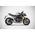 Pot d'Echappement Zard Triumph Speed triple RR / RS 1200 2021-2022