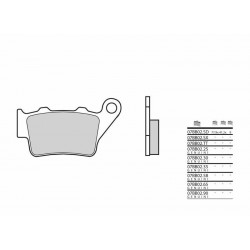Plaquettes de frein Off-Road métal fritté BREMBO 07BB02SX