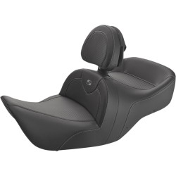 Selle SADDLEMEN Confort ROAD SOFA CF HONDA GL 1800 GOLDWING 2018-2024 avec dossier pilote