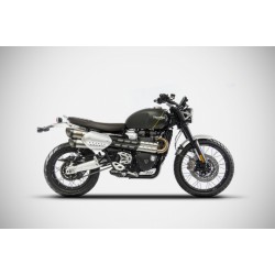 Echappement Zard Triumph 1200 Scrambler 2021-2023