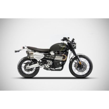Echappement Zard Triumph 1200 Scrambler 2021-2022