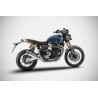 Ligne d'Echappement passage bas Zard Triumph 1200 Scrambler 2021-2022 1