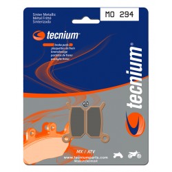 Plaquettes de frein MX / Quad métal fritté TECNIUM MO294