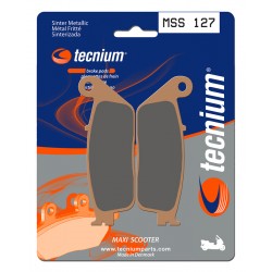 Plaquettes de frein métal fritté Maxi Scooter TECNIUM MSS127