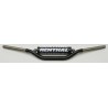 Guidon Ø28,6mm avec barre RENTHAL Twinwall replica Ricky Carmichael mousse noire 1