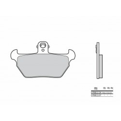 Plaquettes de frein Route métal fritté BREMBO 07BB22SA