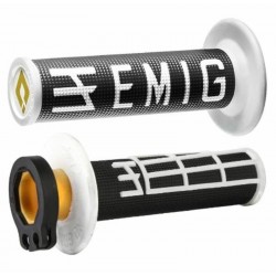Revêtements de poignées ODI Emig V2 Lock-On Semi-gauffrée