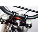 Pontets de guidon SCAR Ø28.6mm pour té de fourche origine moto KTM / HUSQVARNA / HUSABERG