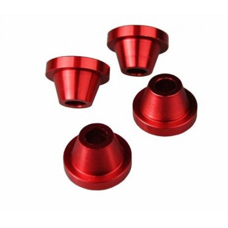 Douilles SCAR alu SUZUKI RM RMZ pour pontet de guidon