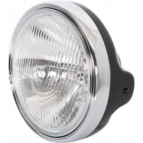 Optique de phare chromé
