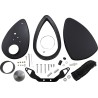Kit filtre à air BARON BIG AIR BAK NOIR haute performance YAMAHA XV 1600 XV 1700 ROAD STAR 0