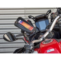 Support Smartphone étanche Shad FIXATION RETROVISEUR 160x80mm