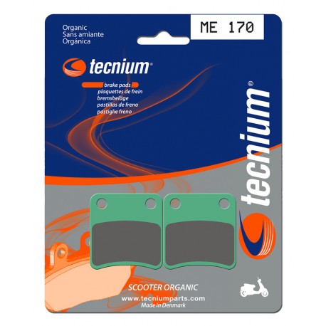 Plaquettes de frein Scooter organique TECNIUM ME170