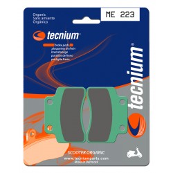 Plaquettes de frein Scooter organique TECNIUM ME223